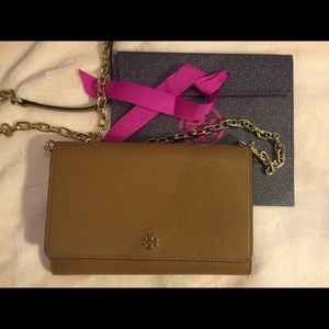 Tory Burch Robinson Chain Wallet